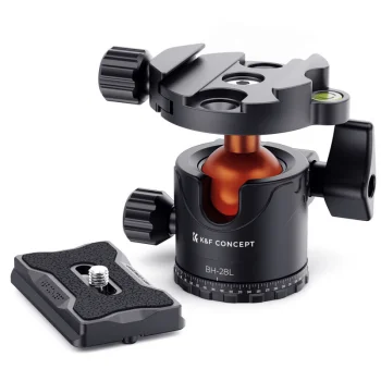 Rutulinė stovo galvutė K&F Concept BH-28L, 28 mm, iki 10 kg