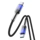 Joyroom S-A42 Crystal-Clear Series 60W USB-C to USB-C Cable 1.2m, Black