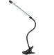 Shadowless LED Desk Lamp with Clip, Black