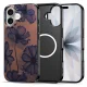 Tech-Protect Lamano MagSafe Case for iPhone 17 - Brown-Purple