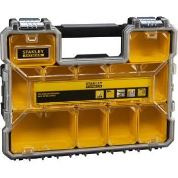 Stanley FatMax Pro Flat Small Parts Organiser 1-97-517 with Metal Latches