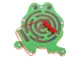 Magnetic maze-frog with balls