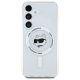 Karl Lagerfeld Button Choupette MagSafe vāciņš Samsung Galaxy S25+, balts