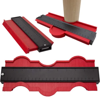Large Contour Gauge Profile Tool XL, 275mm, Red