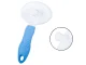 Self Cleaning Pet Comb Dog Cat Rabbit Puppy Massage Brush Tool, Blue/White