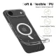 Tech-Protect iPhone 17 Air Case FlexAir MagSafe, Clear Glitter