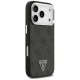 Guess 4G PU Leather MagSafe Case for iPhone 17 Pro, Black