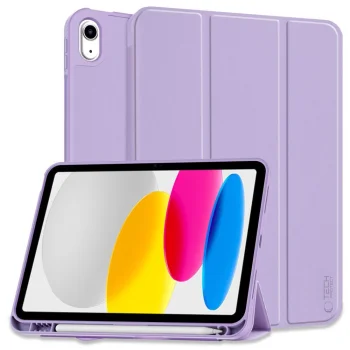 Tech-Protect iPad 10.9" 2022 Wallet Case SC Pen, Purple