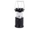 Foldable LED camping lantern, portable tent light, black