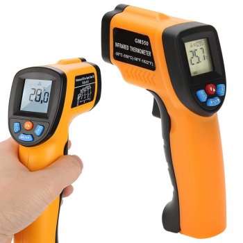 Infrared Non-Contact Laser Thermometer Pyrometer -50 +550°C