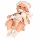 Baby Doll with Carrier and Bunny Plush Toy, 38 cm, Beige