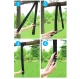 Neo-Sport Swing and Hammock Hanging Straps, 2 pcs, 150 cm