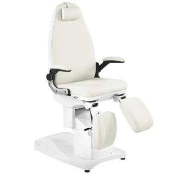 Azzurro 709A Electric Podiatry Chair, 3 Motors, White
