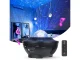 LED RGB Star Projector & Night Light with Bluetooth Speaker and Remote, Black