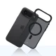3Mk Protection iPhone 17 Air Case Smoke MagCase, Black Semi-Transparent