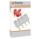Ruhhy Silicone Mold for Ice Cream + 50 Sticks