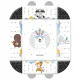 Boho Ricokids Interactive Educational Kids Mat, 110x100cm