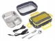 Electric Heated Lunchbox, 12V/220V, 900 ml