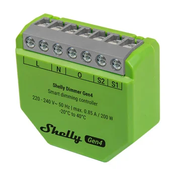 Smart Dimmer Shelly Dimmer Gen4 Zigbee/Matter No Neutral