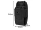 Walkie-Talkie Belt Holster Case