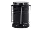 Foldable LED camping lantern, portable tent light, black