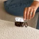 Tech-Protect Lamano Case for AirPods Pro 3, Black and Brown