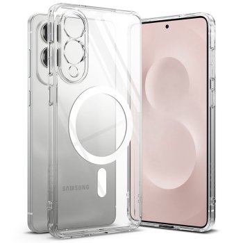 Ringke Fusion Magnetic MagSafe Case for Samsung Galaxy S25 Edge, Clear