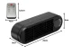 Portable Electric Space Heater Fan 1000W with Remote Control