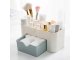 Makeup and Jewellery Organiser with Drawer, Grey
