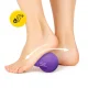4Fizjo 504 Double Massage Ball, Silicone, Purple