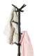 ModernHome Standing Coat Rack, Black