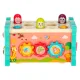 Bibi-inn 8-in-1 Baby Activity Cube with Hammer and Fishing Game, Blue