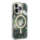 Apple iPhone 14 Pro 6.1\'\' Guess Jungle MagSafe Case Cover + Charger (GUBPP14LHJEACSA), Green