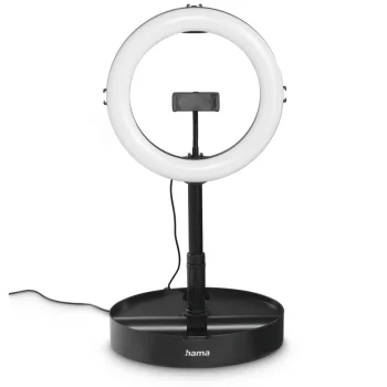Hama SpotLight FoldUp 102 II LED Ring Light for Smartphone