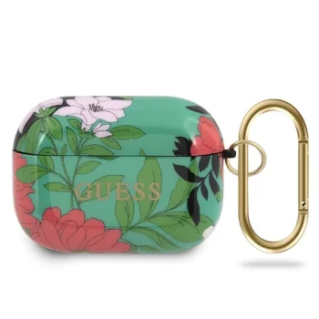 Guess N.1 Flower Collection Case for AirPods Pro Green