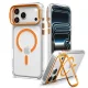 Spigen Ultra Hybrid Optik S MagSafe Case for iPhone 18 / 17 Pro Max, Transparent Orange