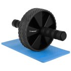 TRIZAND Ab Roller Wheel with Knee Pad Core Workout, Black