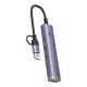 Концентратор 4 в 1 Baseus UltraJoy USB-A&USB-C - 4xUSB3.0+USB-C (серый)
