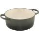 Ketaus troškintuvas Le Creuset Signature 26 cm, 5.3 l, čiobrelių žalias