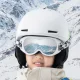 Qunature Panda Ski Goggles for Kids, Black/White