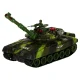 RC War Tank 9993 Remote Control Tank 2.4 GHz, Forest Camouflage
