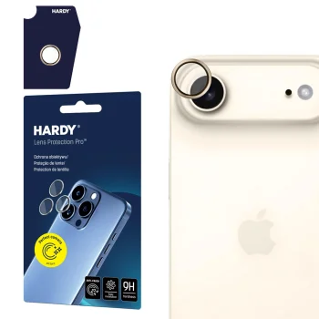 3mk HARDY Lens Protection Pro lens glass iPhone 17 Air - gold