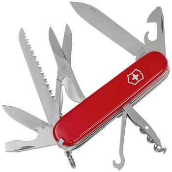 Victorinox Huntsman Pocket Knife, Red
