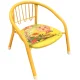 Sturdy Metal Toddler Chair for Kids with Soft Padded Seat