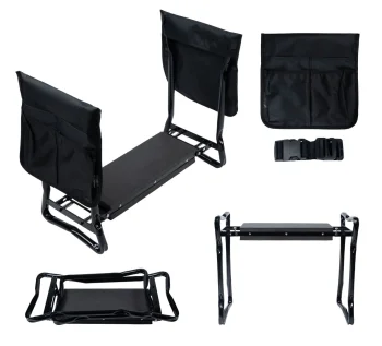Longwell Industrial Ltd G-987 Folding Garden Kneeler and Seat with Tool Bags