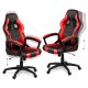 Ergonomic gaming office chair Sofotel Surmo, black-red