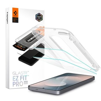 Spigen Glas.tR "EZ Fit Pro" Tempered Glass 2-pack Samsung Galaxy S25 FE