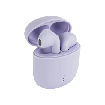Setty STWS-19 TWS Wireless Bluetooth Earbuds with Charging Case, Lilac