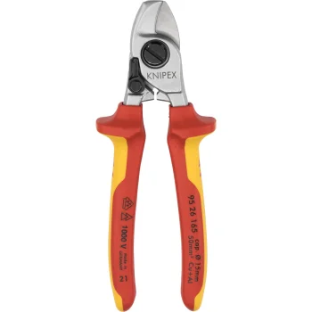 Kabelių žirklės KNIPEX 95 26 165 su atidarymo spyruokle