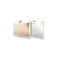 Guess Saffiano Triangle Logo 14\" Laptop Sleeve - Beige